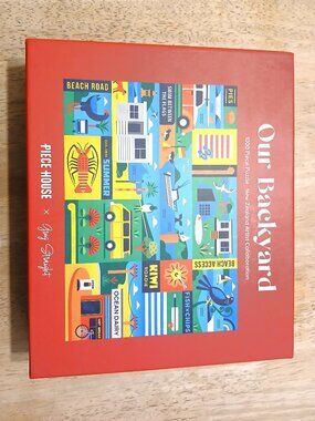 Piece House Our Backyard Jigsaw Puzzle, 1000  Pieces